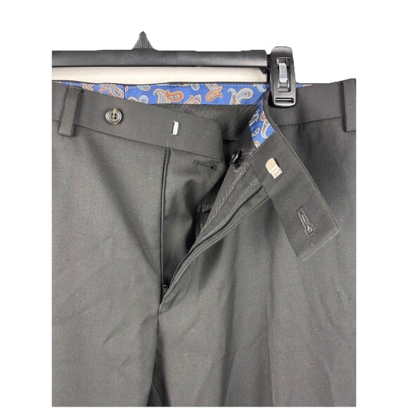 Lauren Ralph Lauren Dress Pants Slacks Black Mens 36x30 - Picture 6 of 8